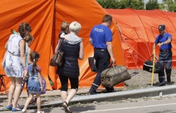 Украинским беженцам выделили 240 млн руб.